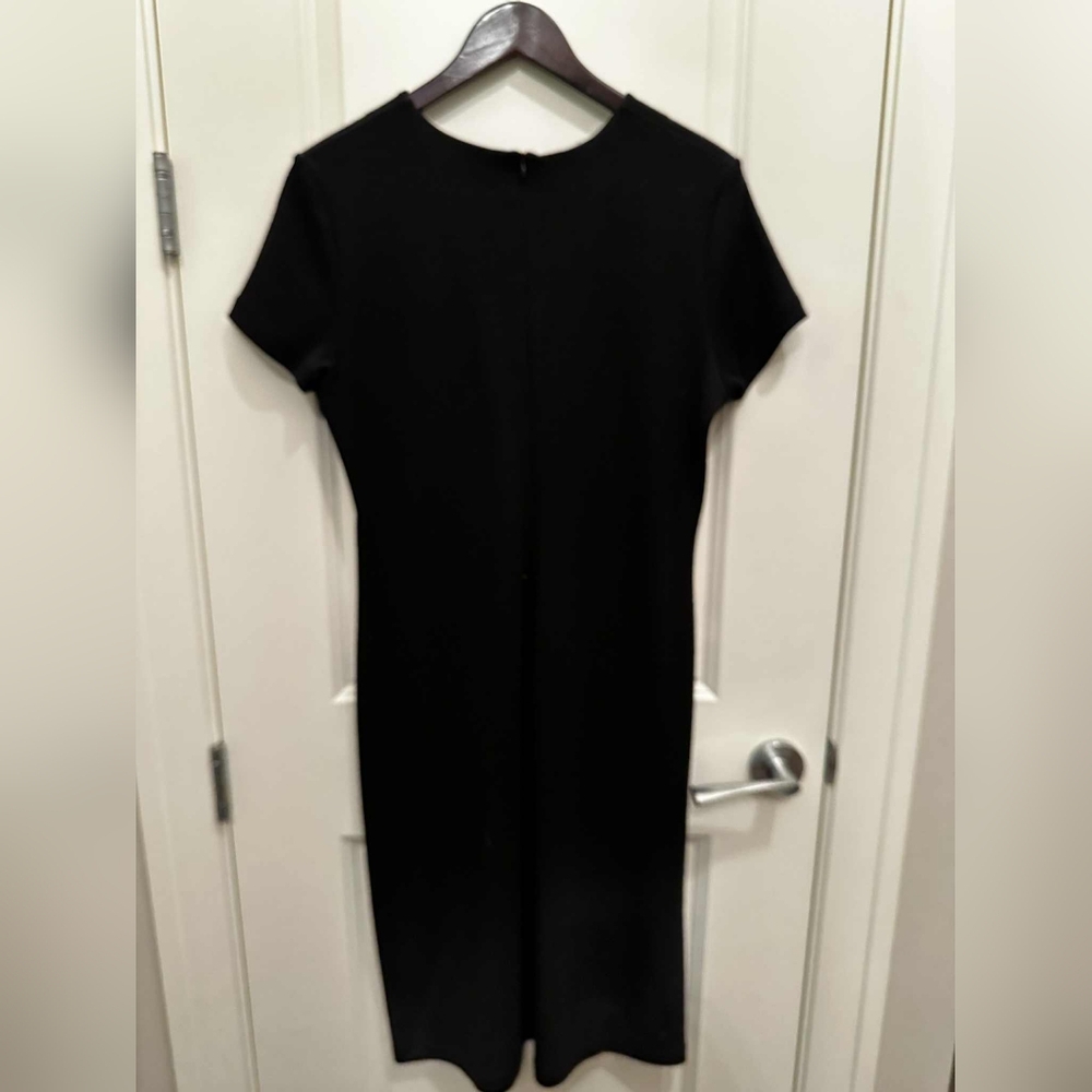 Banana Republic Classic Black Midi Dress